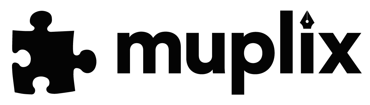 Muplix Logo Muplix Logo Horizontal Black