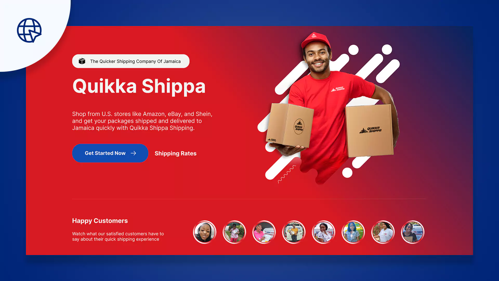 muplix quikka shippa web design