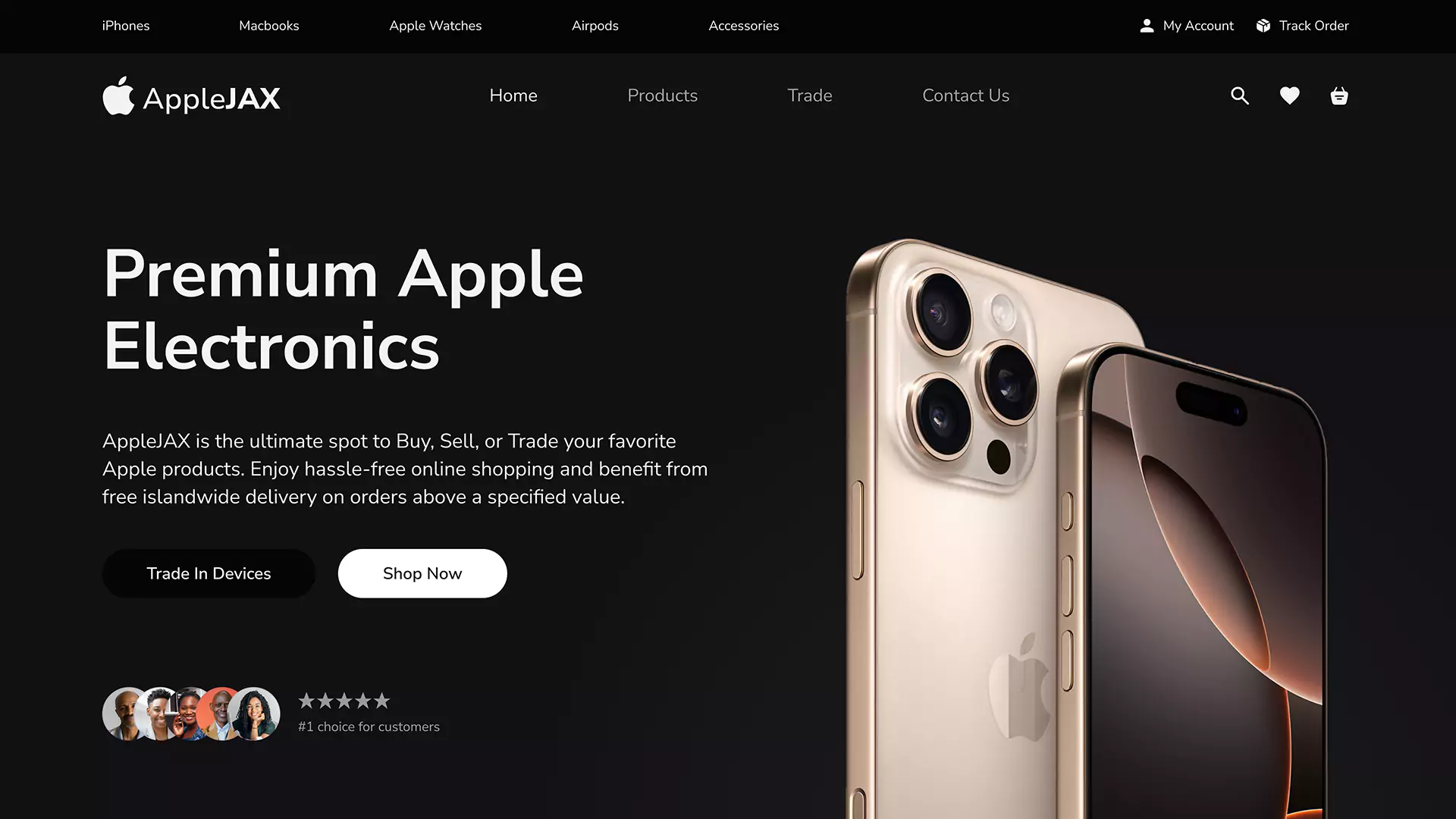 applejax web design by muplix