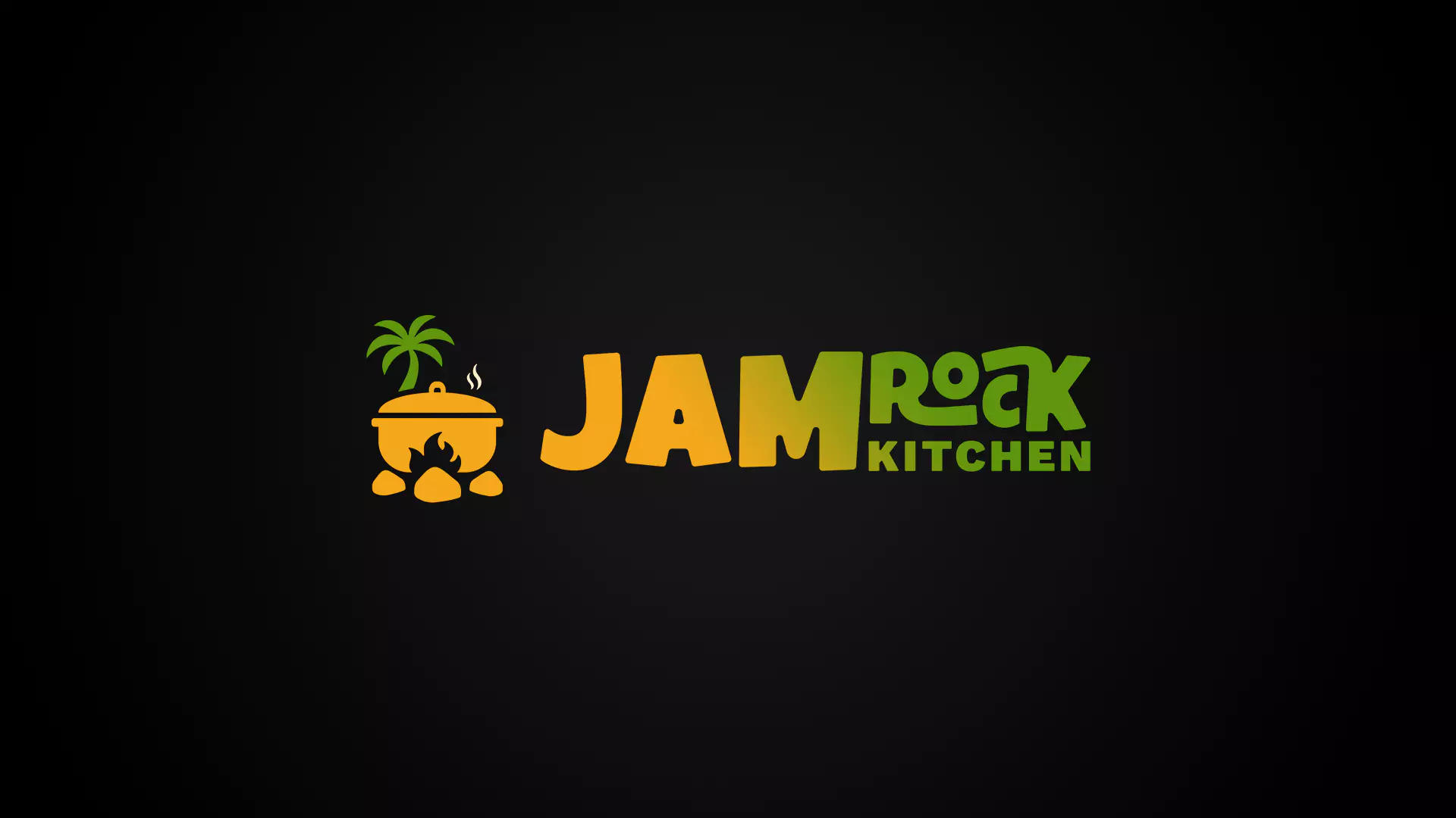 jamrock kitchen logo & brand identity design by muplix