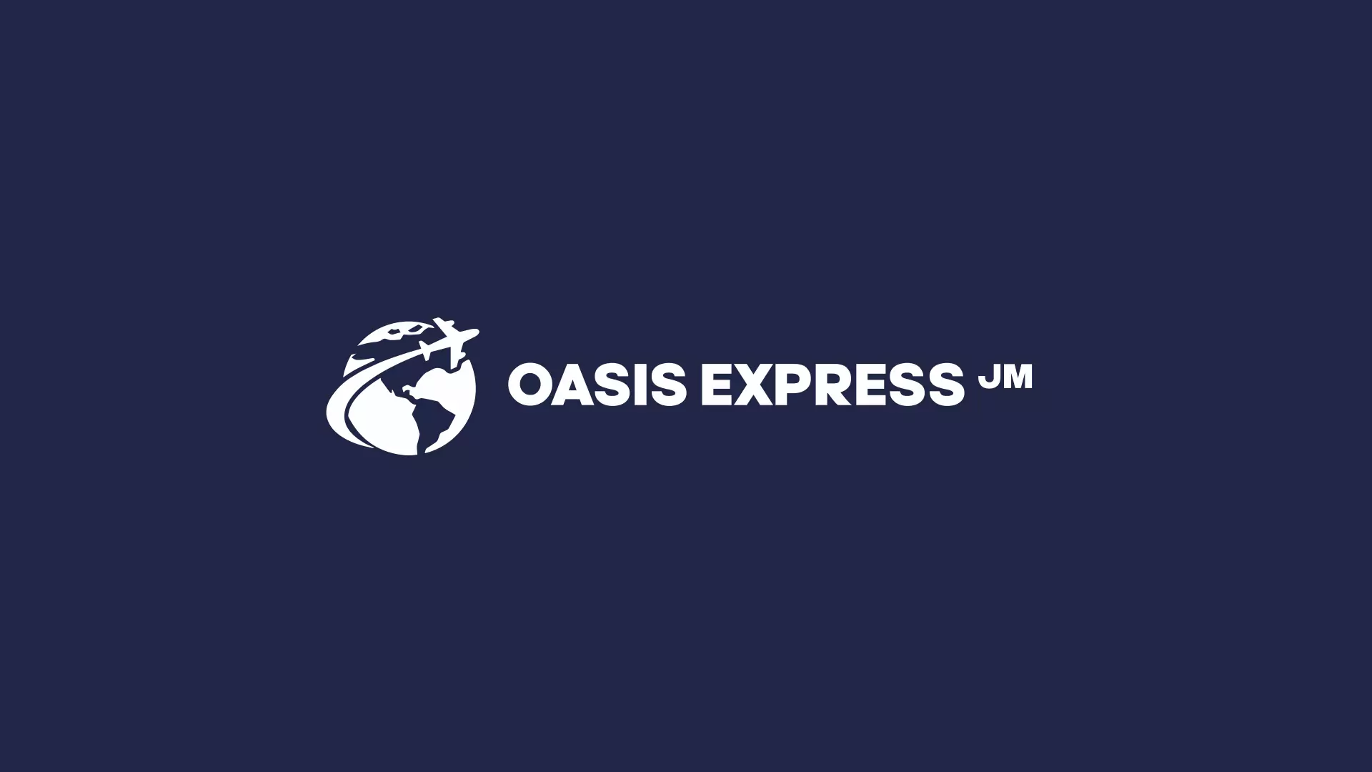 oasis express jm logo & brand identity design by muplix